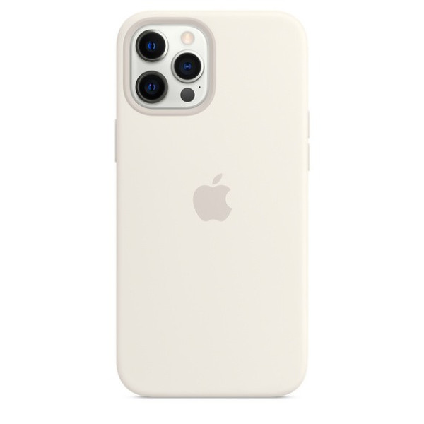 Силиконов Кейс за Apple iPhone 12 Pro, Бял