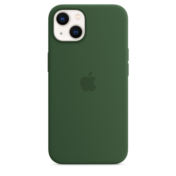 Силиконов Кейс за Apple iPhone 13 Mini, Тъмнозелен