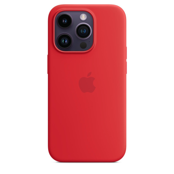 Силиконов Кейс за Apple iPhone 14 Pro Max, Червен