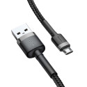 Кабел за Зареждане Baseus CAMKLF-BG1, USB Type-C, 2.4A, Черен