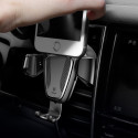 Стойка/поставка за телефон за въздуховод в кола Baseus Car Gravity, Универсална, Черна