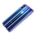 Луксозен калъф/кейс Baseus Aurora за iPhone X, Твърд, Полупрозрачно синьо, Baseus