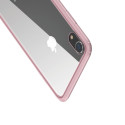 Стъклен кейс/калъф Baseus за iPhone XR, Розов, Baseus