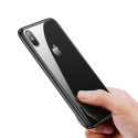 Стъклен кейс/калъф Baseus за iPhone XS Max, Черен, Baseus