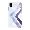 Твърд кейс/калъф в дизайн Colorful Triangles за iPhone X, Case, Уникален Дизайн