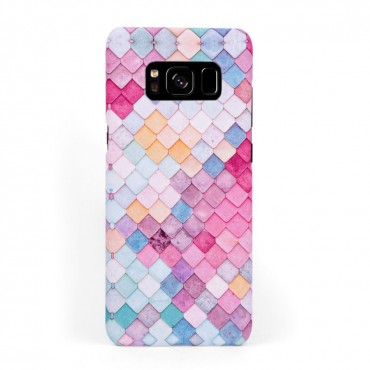 Твърд кейс/калъф в дизайн Colorful Scales за Samsung Galaxy S8 Plus, Case, Уникален Дизайн