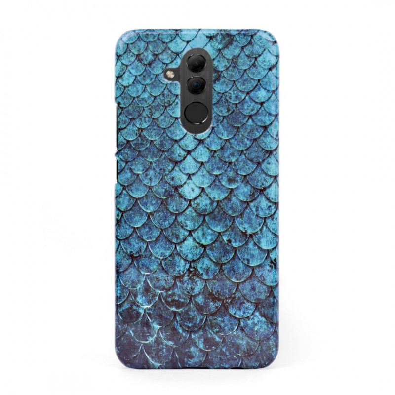 3D твърд кейс/калъф в дизайн Blue Mermaid за Huawei Mate 20 Lite, 3D гел покритие, Case