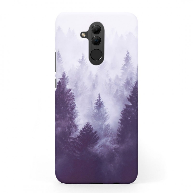Твърд кейс/калъф в дизайн Foggy Forest за Huawei Mate 20 Lite, Case, Уникален Дизайн
