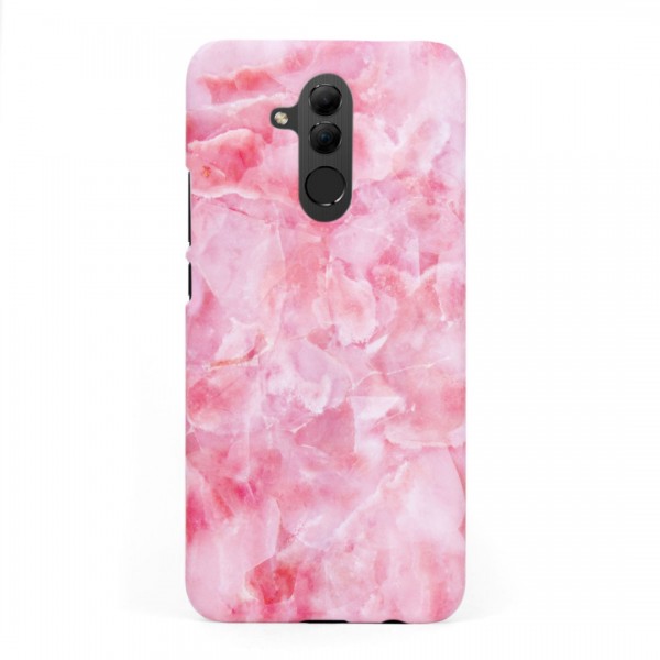 Твърд кейс/калъф в дизайн Pink Marble за Huawei Mate 20 Lite, Case, Уникален Дизайн