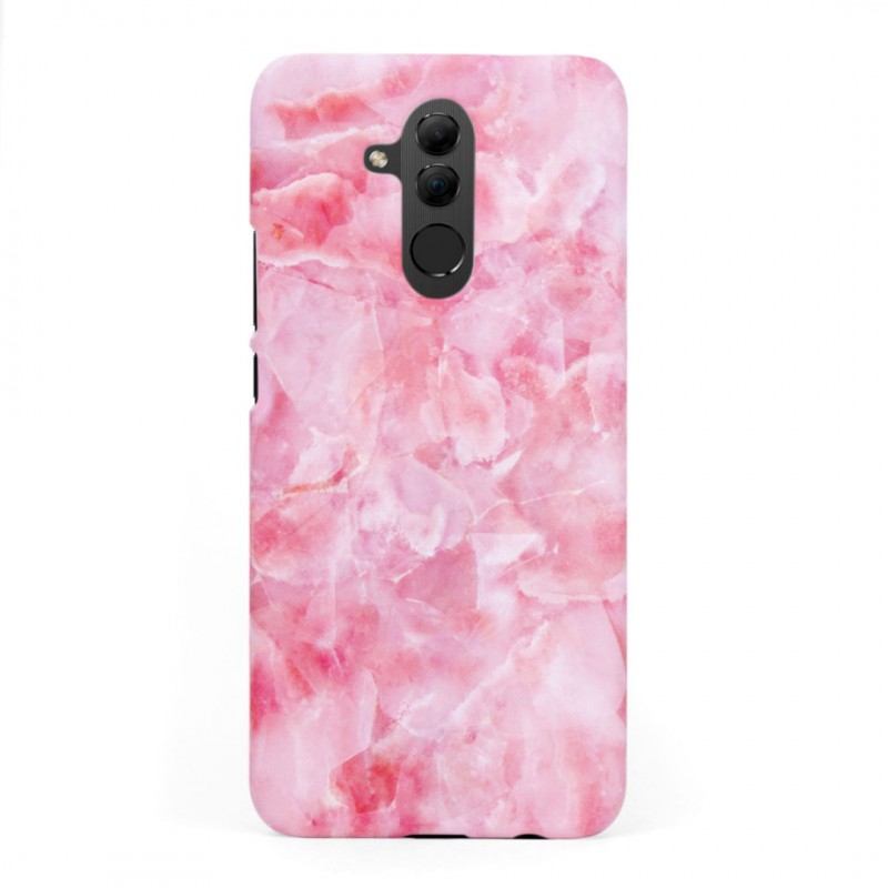 Твърд кейс/калъф в дизайн Pink Marble за Huawei Mate 20 Lite, Case, Уникален Дизайн