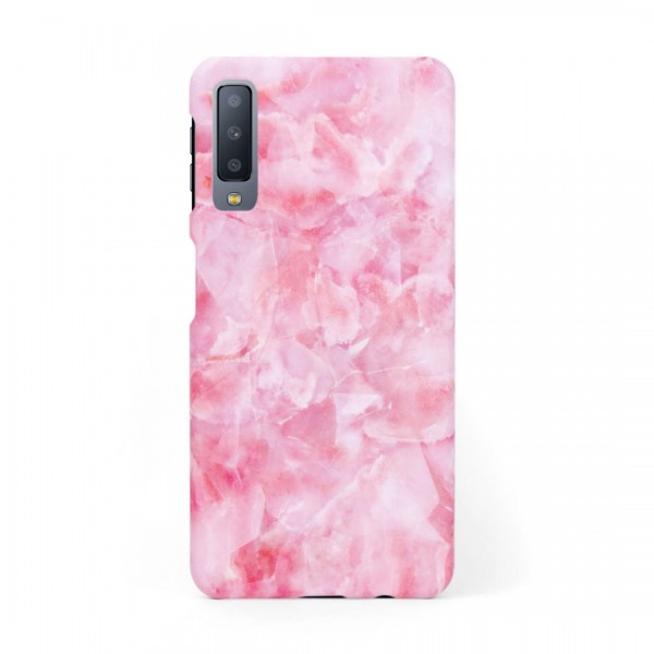 Твърд кейс/калъф в дизайн Pink Marble за Samsung Galaxy A7 (2018), Case, Уникален Дизайн