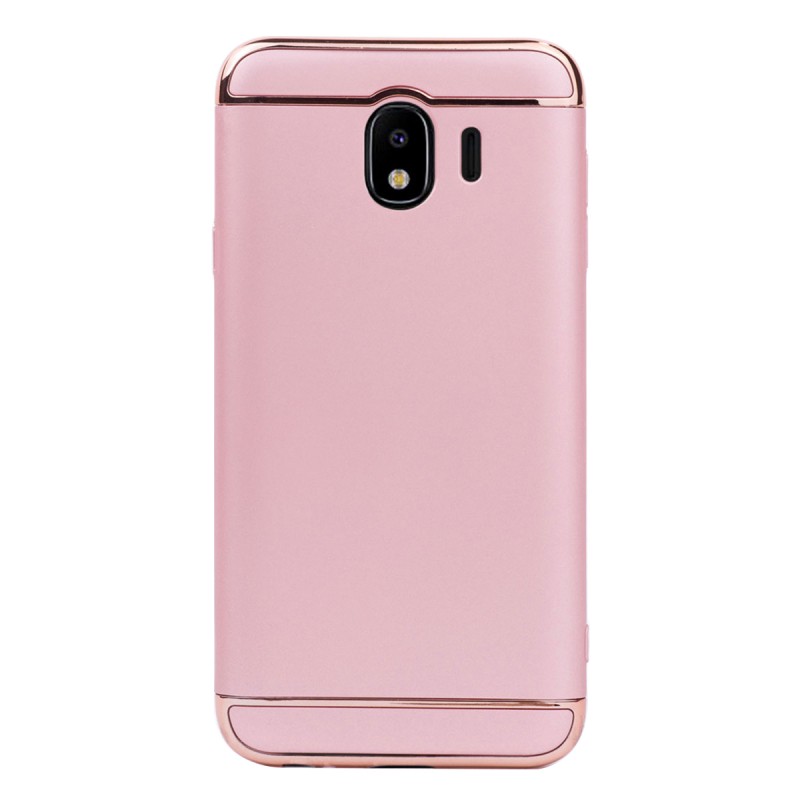 Луксозен кейс/калъф от 3 части за Samsung Galaxy J4 (2018), Case, Твърд, Розово злато