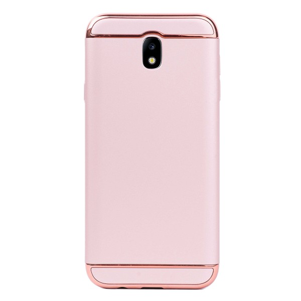 Луксозен кейс/калъф от 3 части за Samsung Galaxy J7 (2017), Case, Твърд, Розово злато