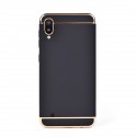 Луксозен кейс/калъф от 3 части за Samsung Galaxy M10, Case, Твърд, Черен