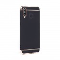 Луксозен кейс/калъф от 3 части за Samsung Galaxy M30, Case, Твърд, Черен