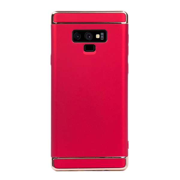 Луксозен кейс/калъф от 3 части за Samsung Galaxy Note 9, Case, Твърд, Червен
