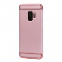 Луксозен кейс/калъф от 3 части за Samsung Galaxy S9, Case, Твърд, Розово злато