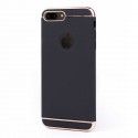 Луксозен кейс/калъф от 3 части за iPhone 7 Plus, Case, Твърд, Черен