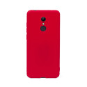 Цветен силиконов кейс/гръб за Xiaomi Redmi 5, Мек, Червен