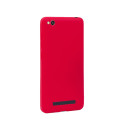 Цветен силиконов кейс/гръб за Xiaomi Redmi 4A, Мек, Червен