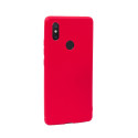 Цветен силиконов кейс/гръб за Xiaomi Mi 8SE, Мек, Червен