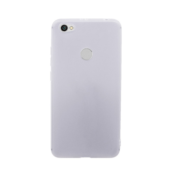 Цветен силиконов кейс/гръб за Xiaomi Redmi Note 5A Prime, Мек, Бял