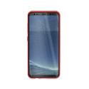 Магнитен 360° калъф от 2 части за Samsung Galaxy S8 Plus със стъкло отпред и отзад, Червен