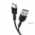 Кабел за зареждане HOCO X33, Micro USB, Черен
