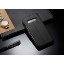 Луксозен кожен флип калъф/тип тефтер за Samsung Galaxy S10 Plus, LC.IMEEKE, Черен