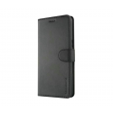 Луксозен кожен флип калъф/тип тефтер за OnePlus 5T, LC.IMEEKE, Черен
