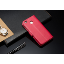 Луксозен кожен флип калъф/тип тефтер за Xiaomi Redmi 4X, LC.IMEEKE, Розов