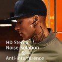Безжични Слушалки QCY T5, Bluetooth 5.0, С Външна Батерия, 3D Sound, Черни