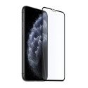 9D цялостен стъклен протектор за iPhone 11 Pro, Hicute, Цяло лепило, Черен