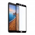9D цялостен стъклен протектор за Xiaomi Redmi 7A, Hicute, Цяло лепило, Черен