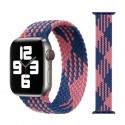 Текстилна каишка за Apple Watch 42мм, Розова/Синя