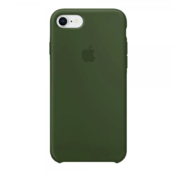 Силиконов Кейс за Apple iPhone 7, Тъмнозелен