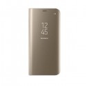 Калъф Clear View Flip Wallet за Huawei P Smart Z, Златист