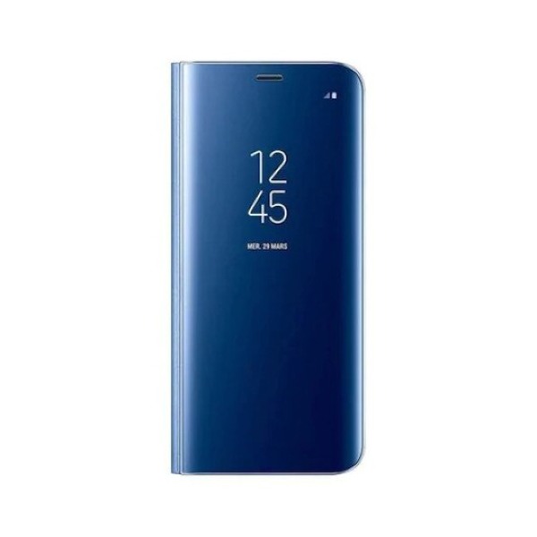 Калъф Clear View Flip Wallet за Huawei P30, Син