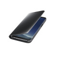 Калъф Clear View Flip Wallet за Huawei P20 Lite, Черен