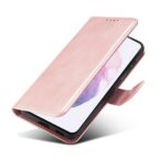 Кожен калъф за Xiaomi Redmi Note 10 Pro 4G - Leather Wallet - Розов пясък - Image 3
