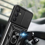 Калъф за Samsung Galaxy A35 5G - Techsuit Camshield - Розово Злато - Image 2