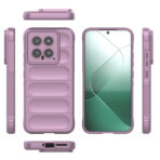 Силиконов Калъф за Xiaomi 14 - Magic Shield - Лилав - Image 2