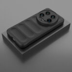 Силиконов Калъф за Xiaomi 14 Ultra - Magic Shield - Черен - Image 3