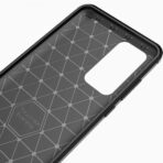 Силиконов Кейс за Huawei P40 Pro Plus - Carbon Silicone - Черен - Image 3