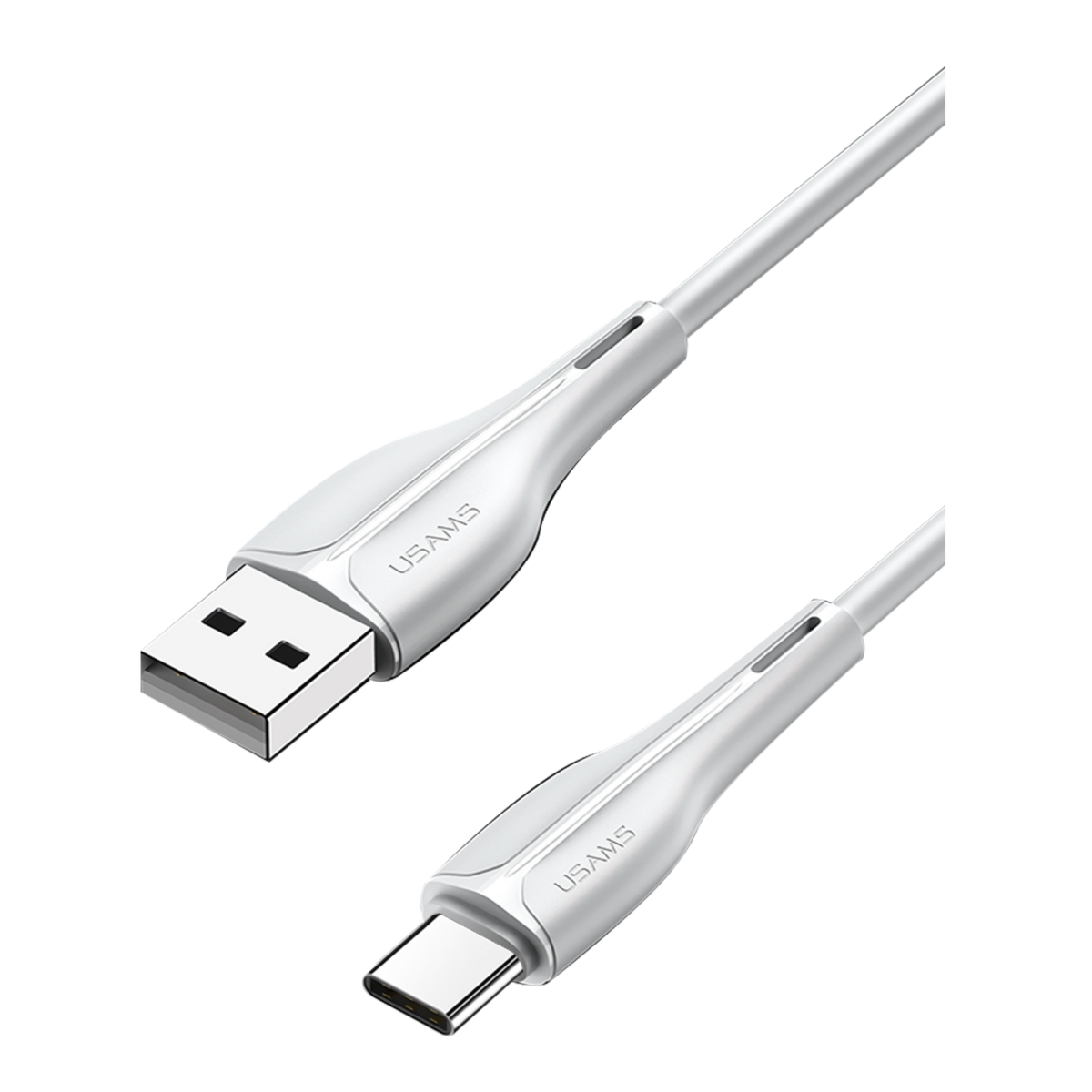 Кабел за Зареждане Usams U38 USB-A към Type-C - 5A - 1 м. - Бял - Image 1