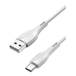 Кабел за Зареждане Usams U38 USB-A към Type-C - 5A - 1 м. - Бял