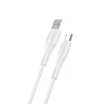 Кабел за Зареждане Usams U38 USB-A към Type-C - 5A - 1 м. - Бял - Image 2