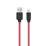 Кабел за Зареждане Hoco X11 USB-A към Type-C - 5A - 1.2 м. - Червен - Image 4