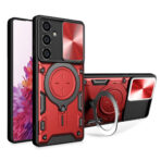 Калъф за Samsung Galaxy A34 5G - Techsuit CamGuard Pro - Червен