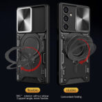 Калъф за Samsung Galaxy S23 FE - Techsuit CamGuard Pro - Черен - Image 4